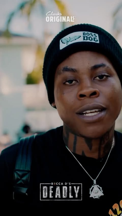 Instagram post by @deadlyofficial for Clarks Originals. Caption reads: Catch a stripped-back performance of ‘100 Miles’....