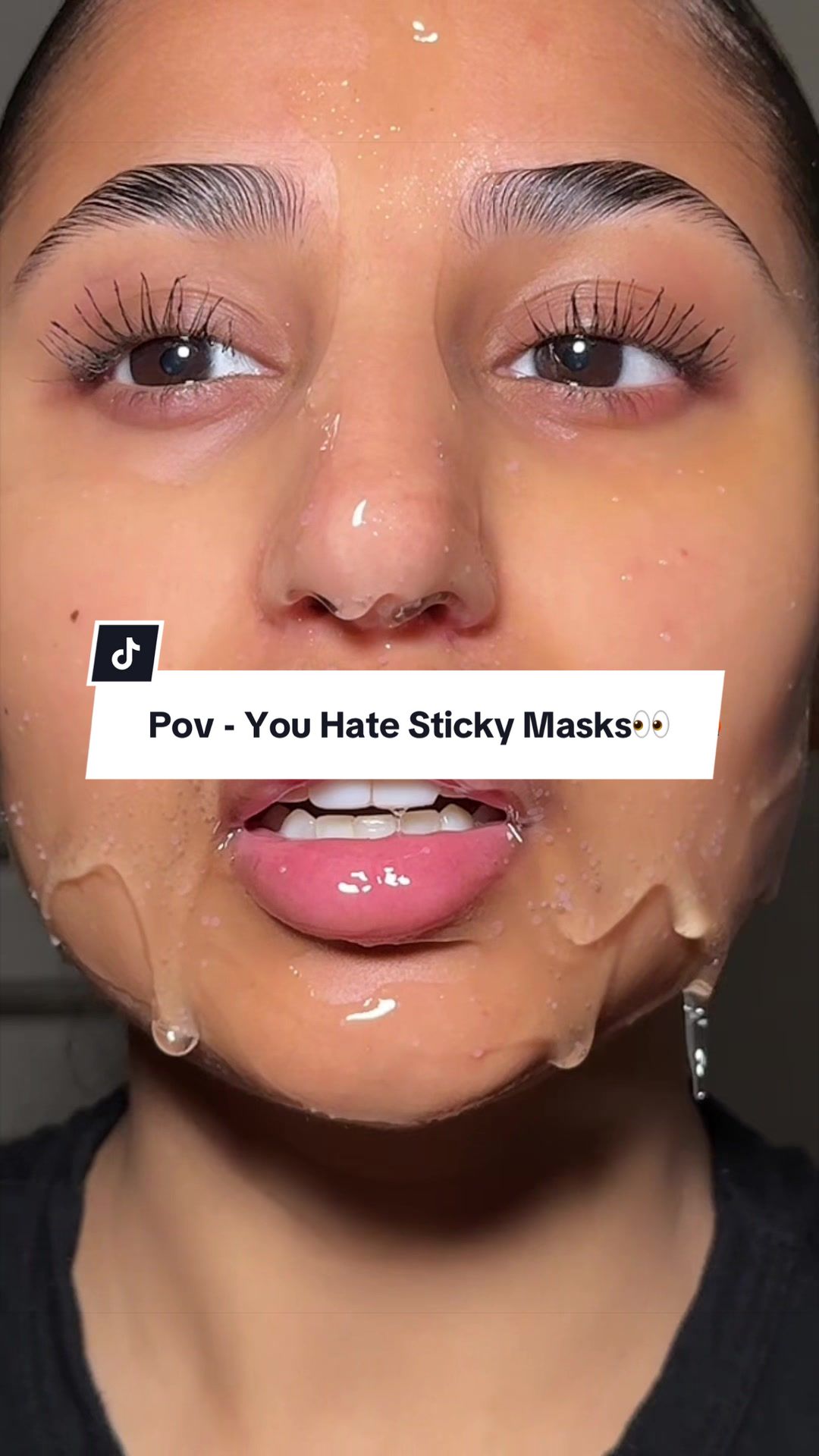 TikTok post by @lailapaul7 for LAKA. Caption reads: This wrapping cream changed my mind ad @Laka US A....