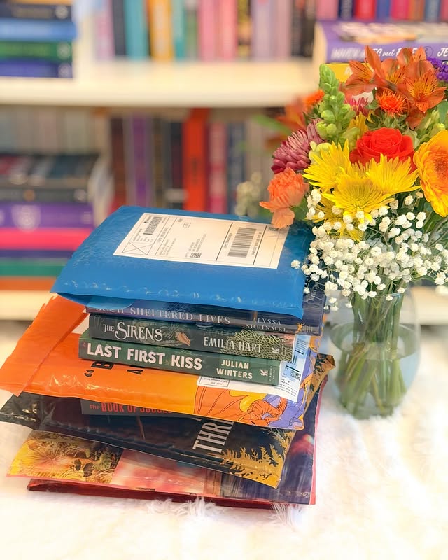 Instagram post by @the_romance_regent for Casablanca Books. Caption reads: 📬 Monday Book Mail 📬 My mailbox showed off this....