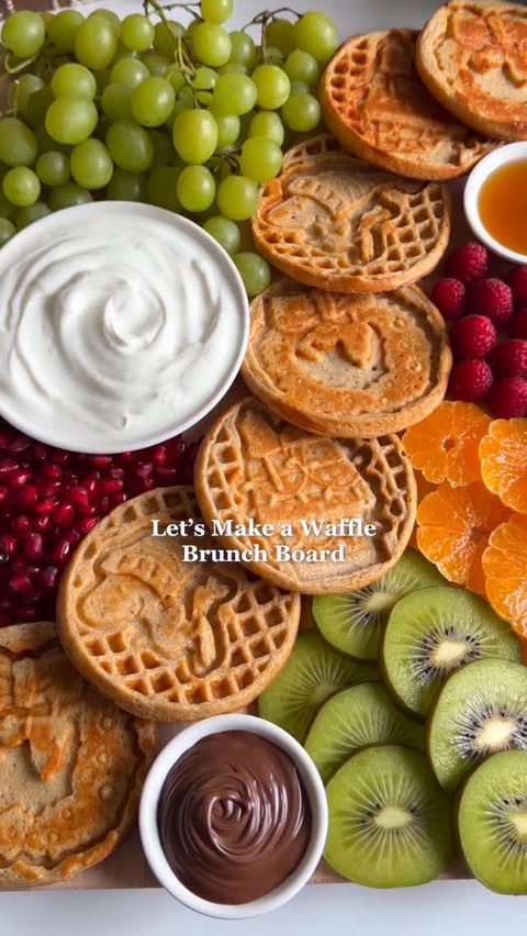 Instagram post by @fitfoodieselma for Dash. Caption reads: ad @bydash | Brunch Board with High-protein....