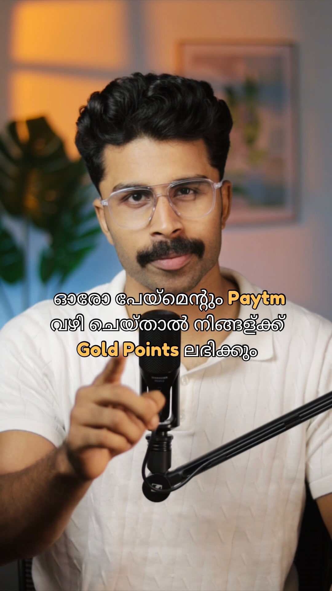 Instagram post by @naisamputhikadavan for Paytm. Caption reads: Every payment with Paytm = gold. 
Just pay as....