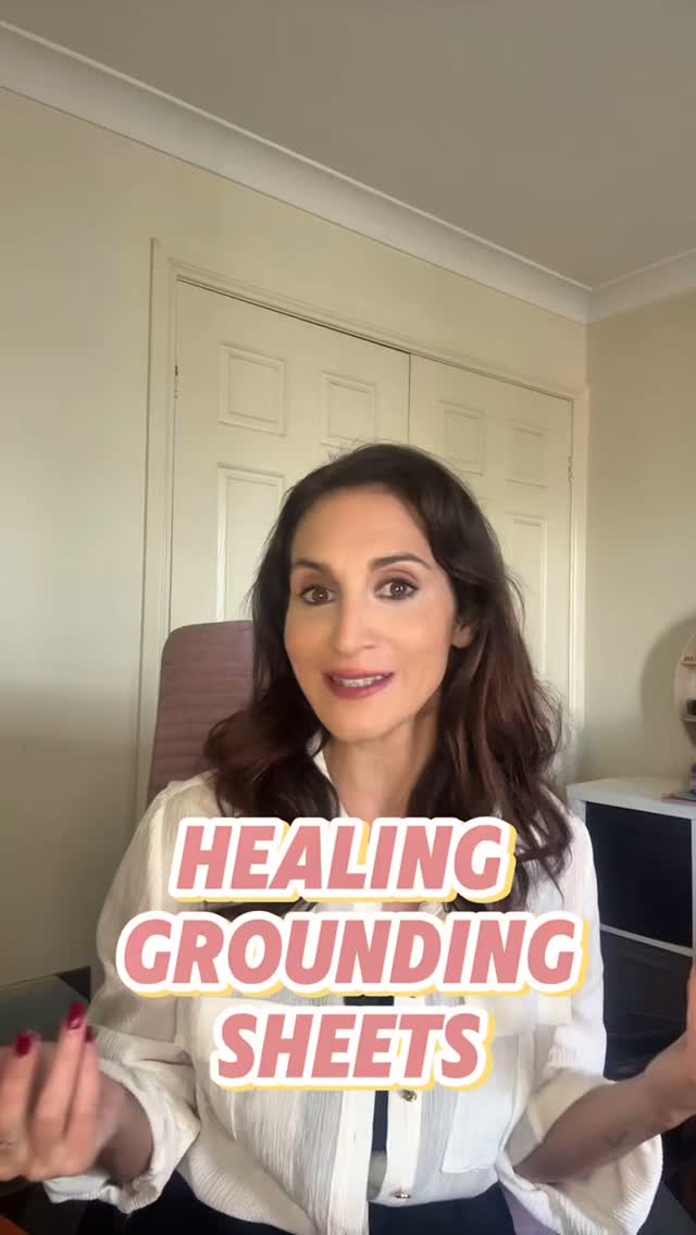 Instagram post by @deenajanenutritionist for GroundingWell. Caption reads: [...] for 10% off when you purchase your....