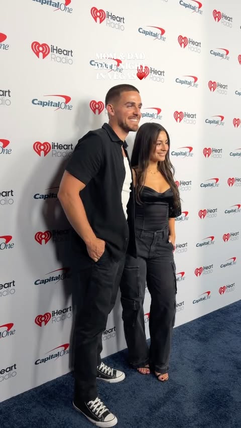 Instagram post by @roger_scott for Audible. Caption reads: [...] at iHeartRadio Music Festival with....
