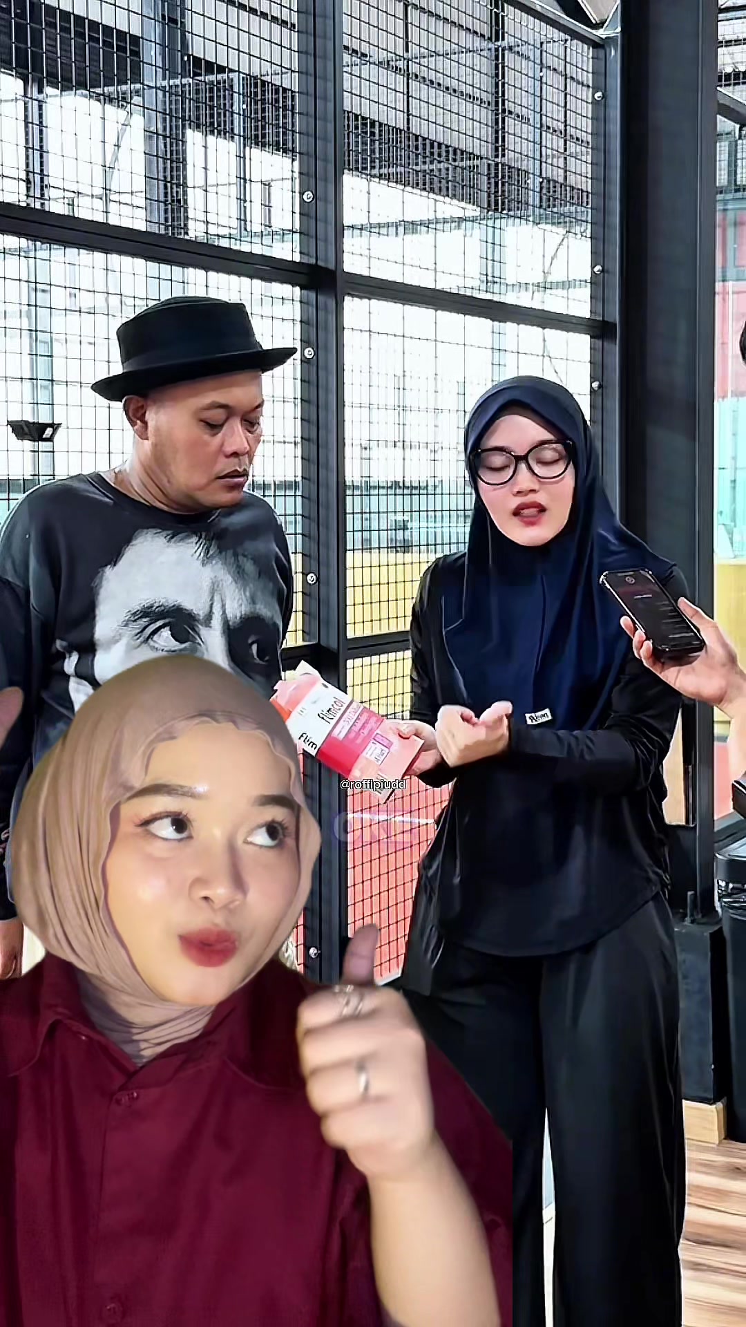 TikTok post by @chchaaa0 for Flimty Fiber. Caption reads: @FLIMTY FIBER @Flimcol By Flimbeauty [...].