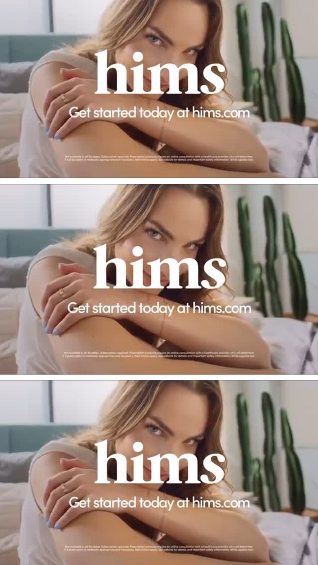 Instagram post by @kennakvaal for hims. Caption reads: Recent campaign for @hims!!! I finally found it....