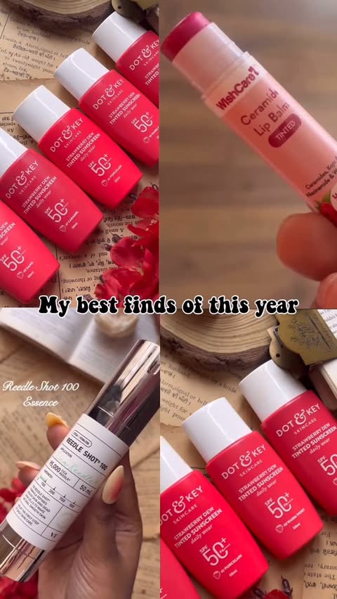 Instagram post by @shadesofmyart for WishCare. Caption reads: My best finds of this year !
skincare edition....