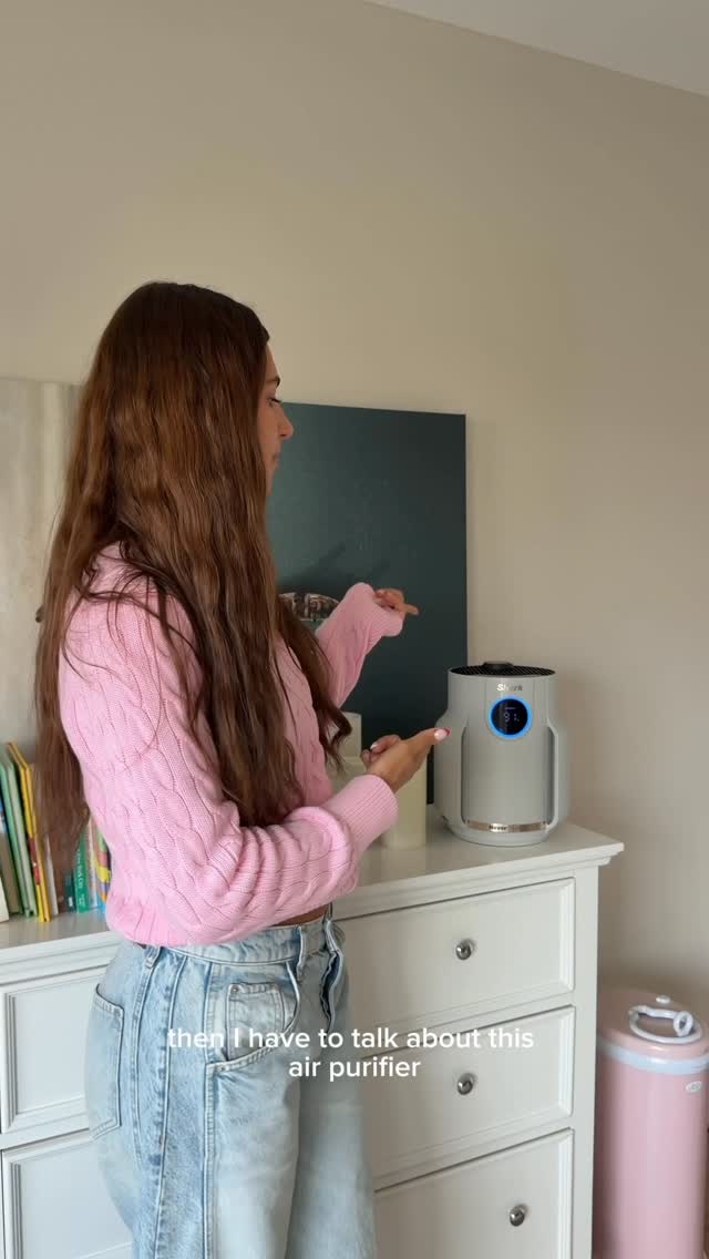 Instagram post by @reneeenoe for Shark Home. Caption reads: I wanna start a series on my favorite items in my....