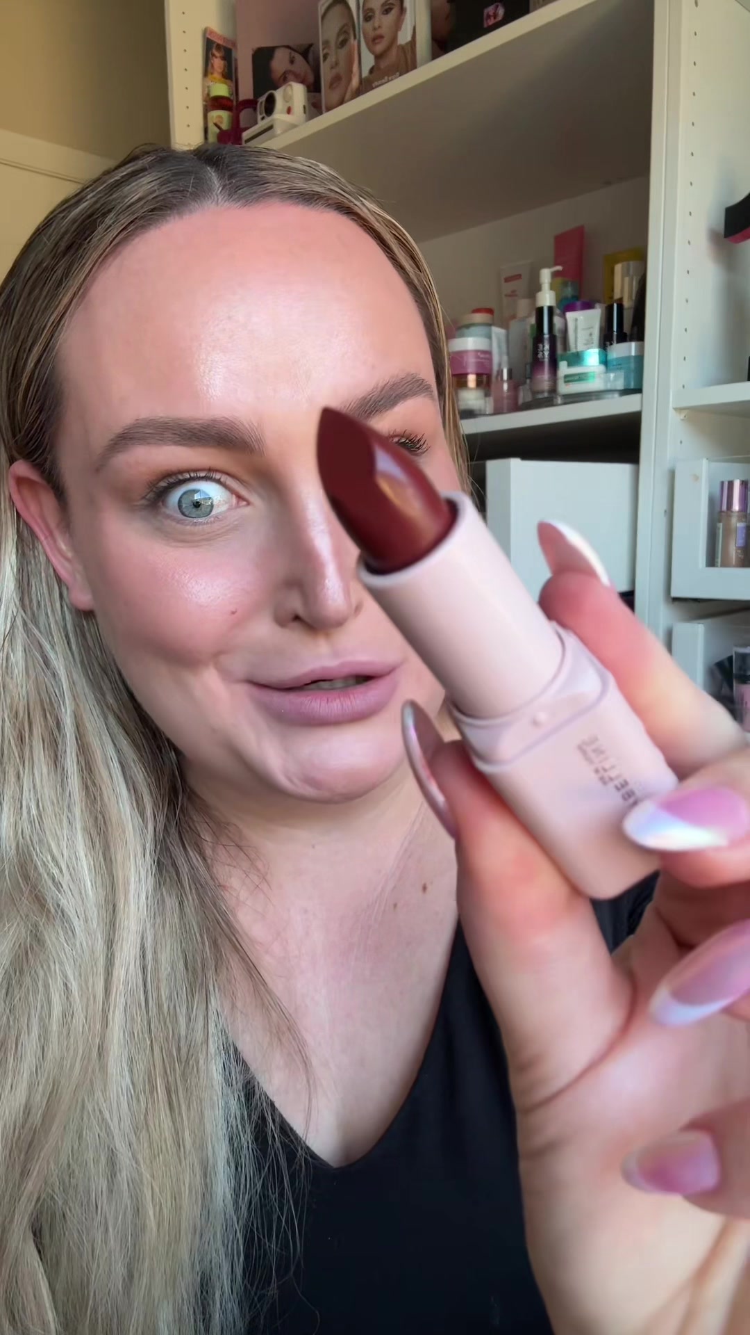 TikTok post by @ashleedaymua for Chemist Warehouse. Caption reads: [...] are insane! New & exclusive to @Chemist....