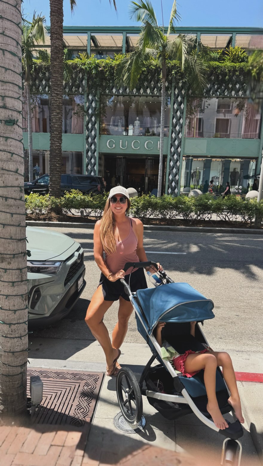 Instagram post by @jacksonsandjesus for Real Good Foods. Caption reads: Sports, school, and five kids keep us running....