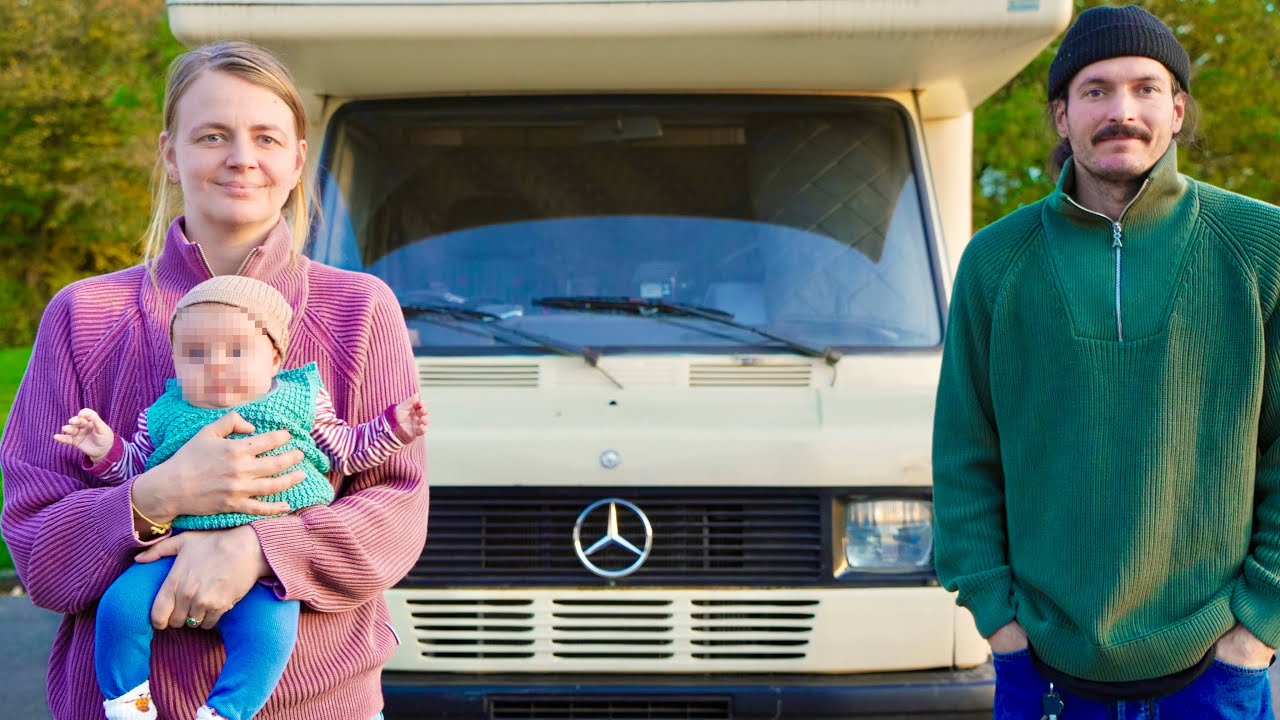 YouTube post by @cheaplikeabird for ARMEDANGELS. Caption reads: Can we finally get started? Family moves into....