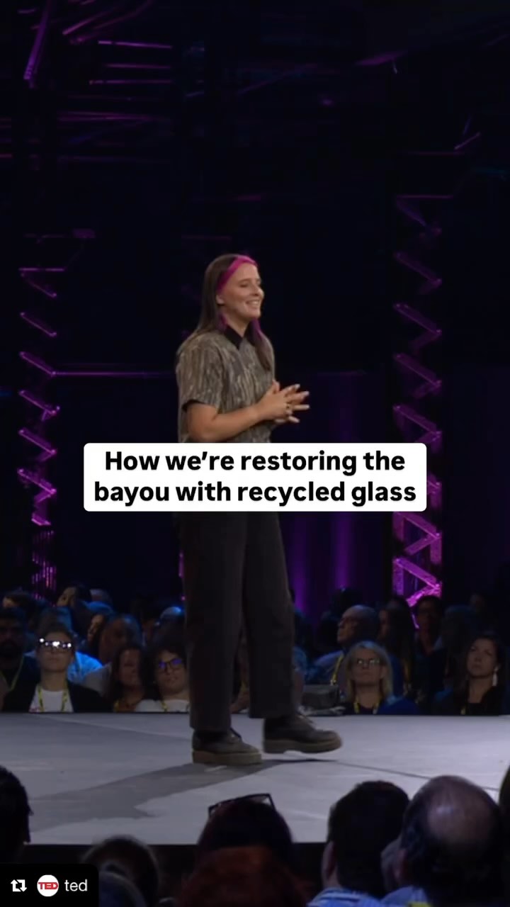 Instagram post by @bettemidler for TED. Caption reads: A little greening for your Monday… what an....