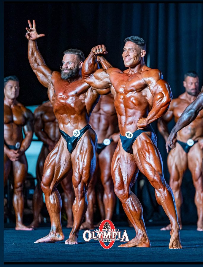 Instagram post by @kentleckiephotography for FLEX Magazine. Caption reads: 2025 Olympia Classic Physique 
#prejudging....