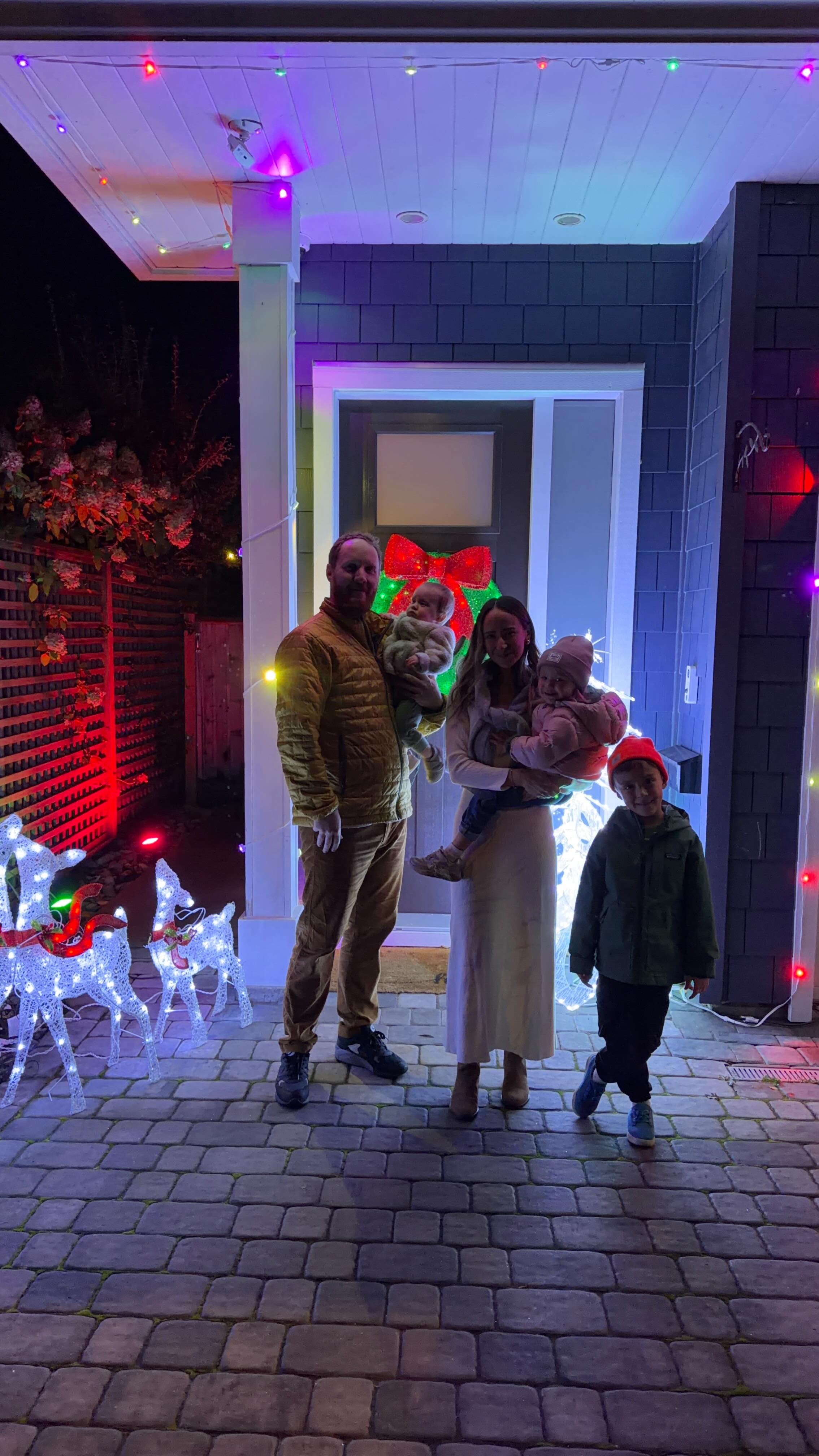 Instagram post by @vancitywild for Canadian Tire. Caption reads: I might be a classic holiday girl (think the Home....