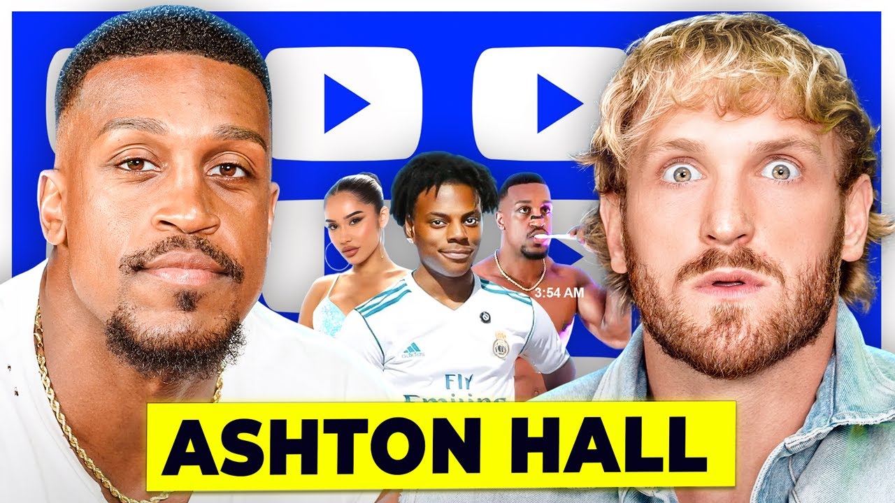 YouTube post by @Impaulsive for WWE. Caption reads: Ashton Hall on IShowSpeed Embarrassing Him, Viral....