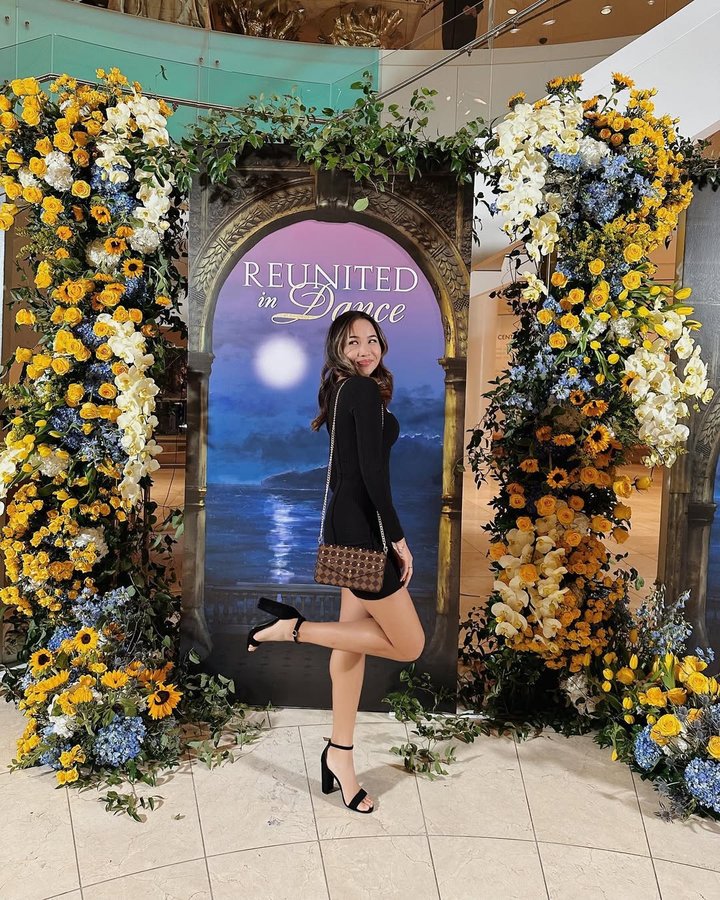 Instagram post by @ashleylewofficial for Segerstrom Center for the Arts. Caption reads: Some of my favorite moments from a magical night....