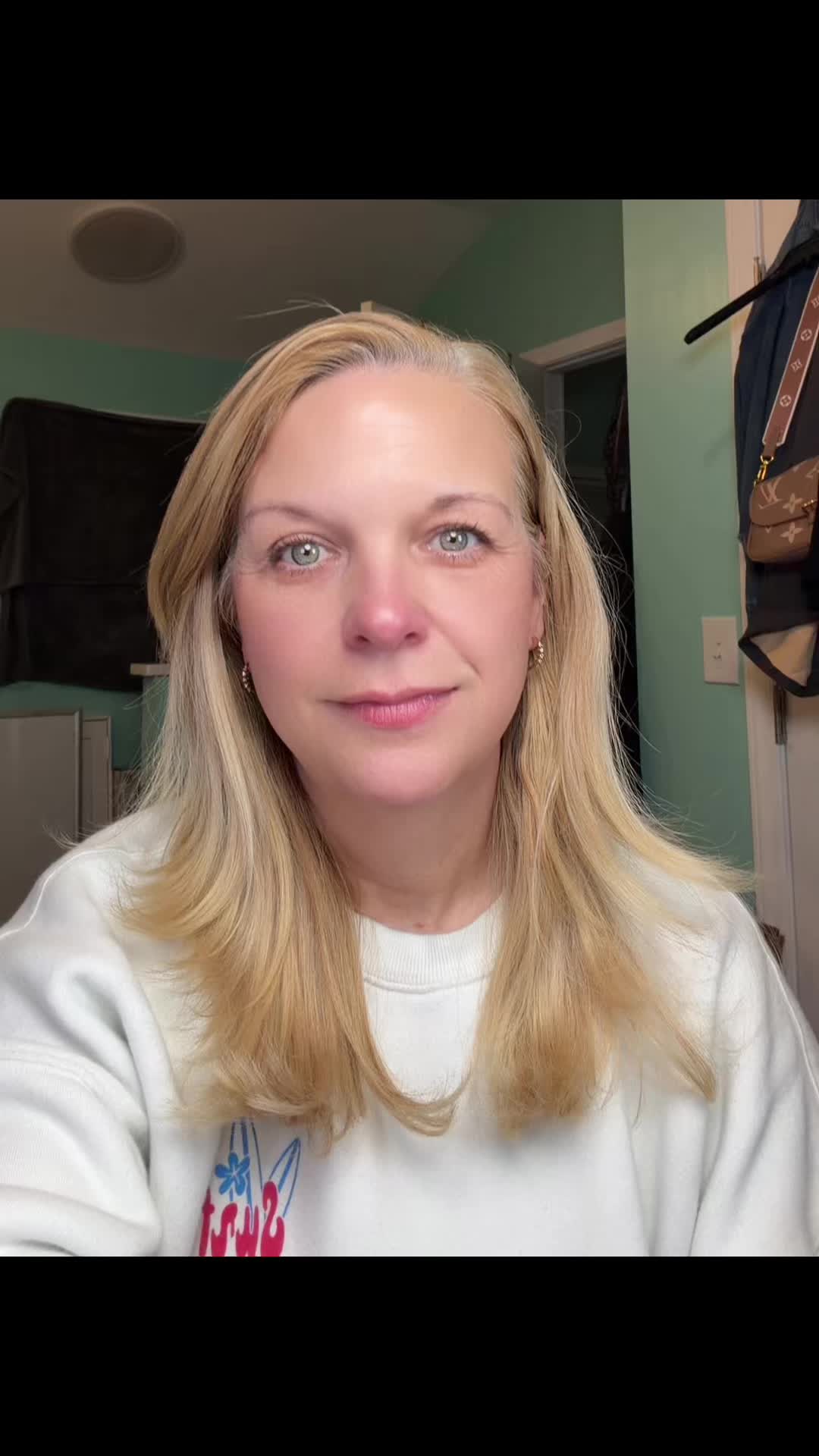 TikTok post by @honestglowformatureskin for Fenty Beauty. Caption reads: @Fenty Beauty Eaze Blur Skin Tint passed the wear....