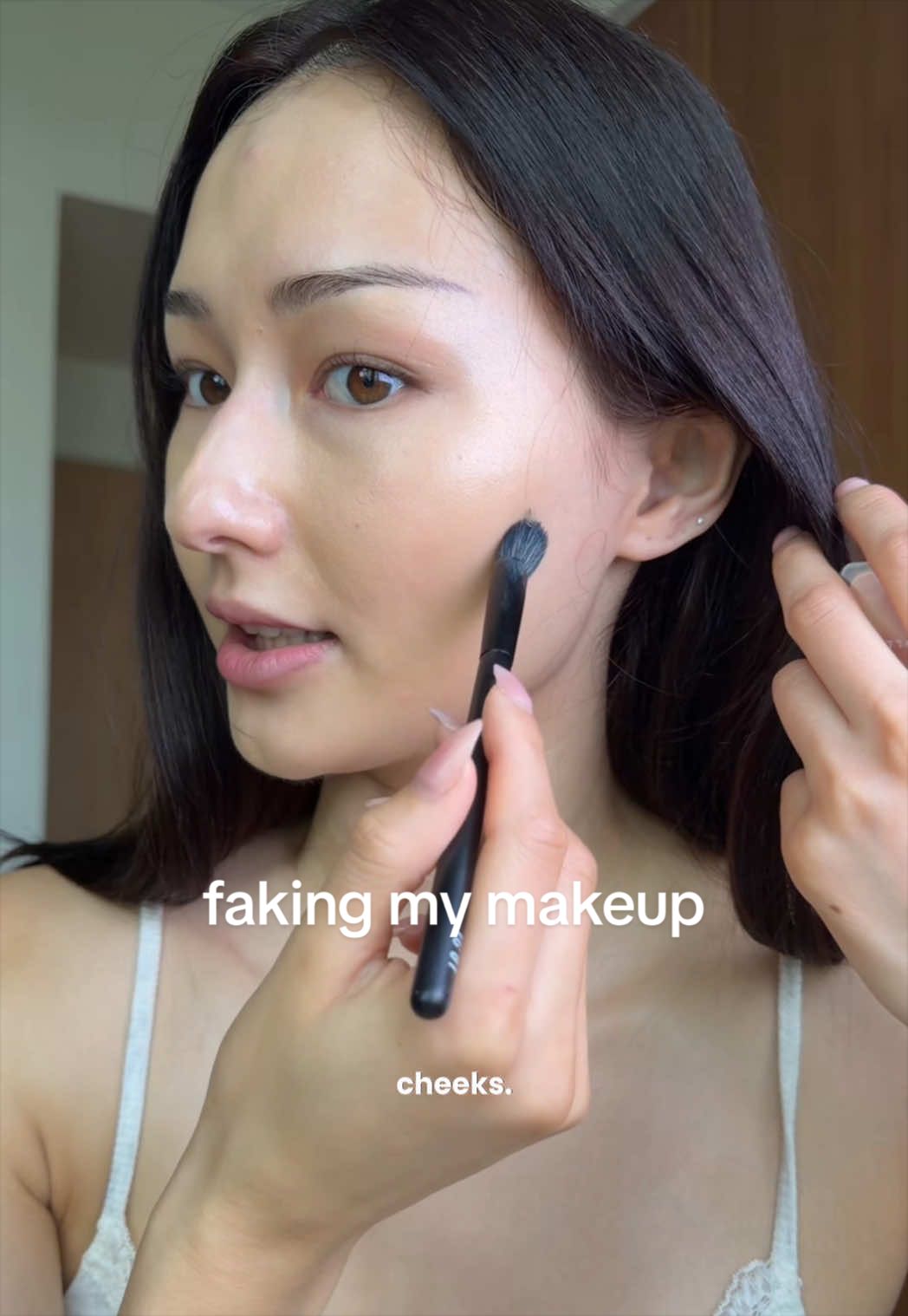 TikTok post by @lawrenata for Rephr. Caption reads: [...] here oops! Brushes kindly gifted from @rephr....