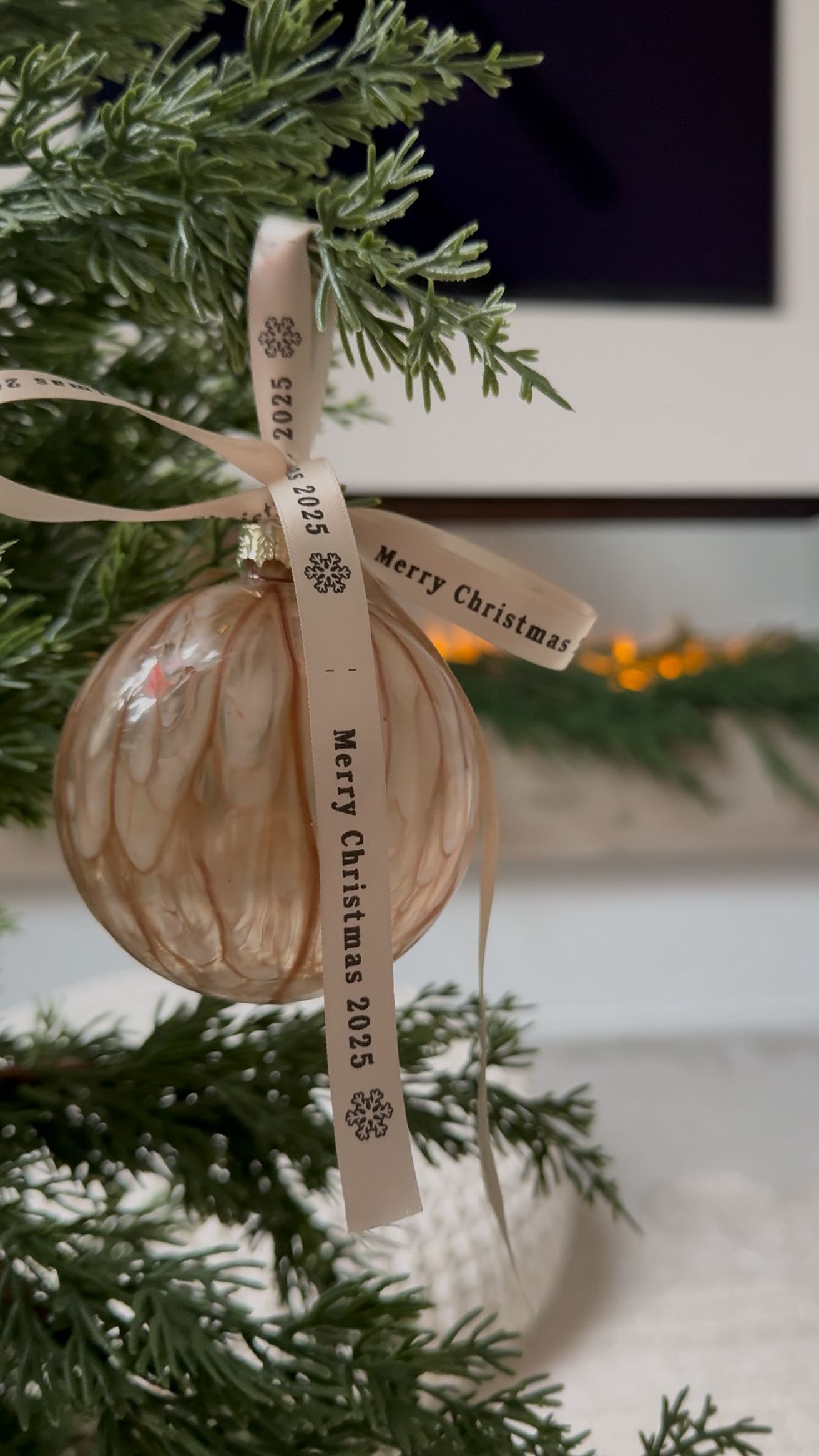 Instagram post by @rebecca_riley_home for Phomemo. Caption reads: PSA: seasonal home styling gadget must-have alert!....