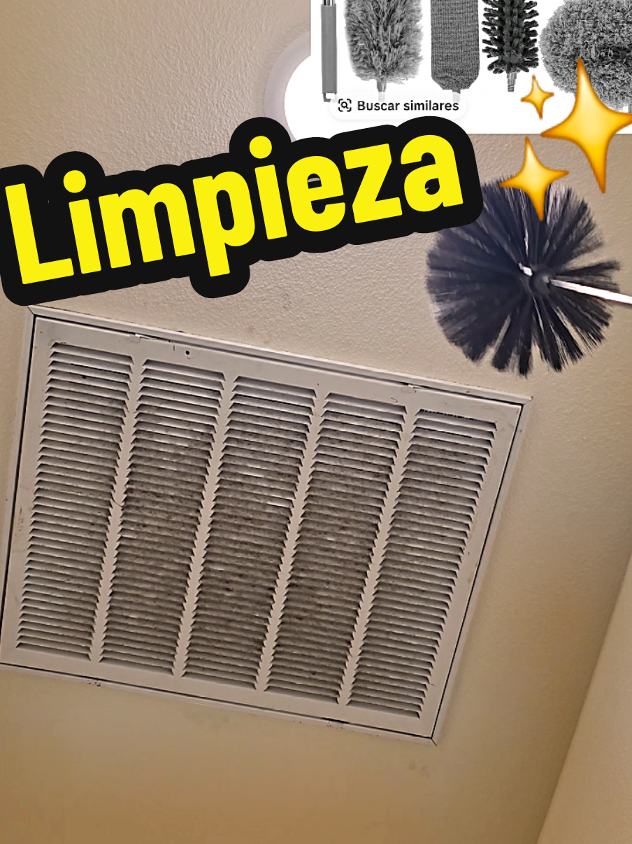 TikTok post by @limpiezamari.na for KEEPOW. Caption reads: KEEPOW Microfiber Duster with #keepow #duster....