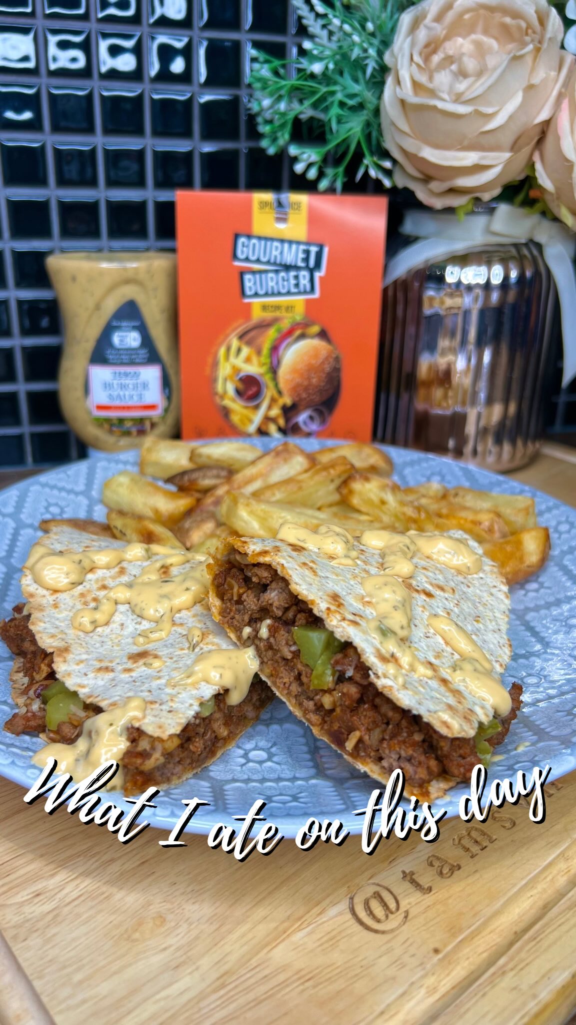 Instagram post by @tamsyn_fitter_happier_me for Protein Works. Caption reads: [...] ⭐️ There’s a link in my bio to shop....