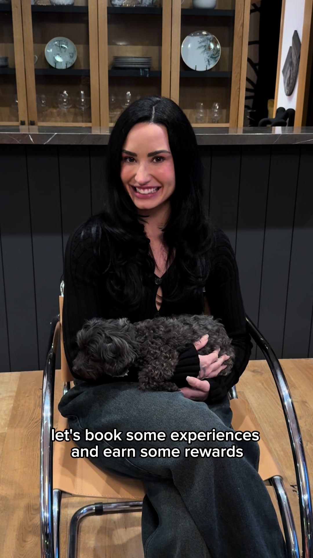 TikTok post by @ddlovato for Tripadvisor. Caption reads: when you take your experience planning (and....