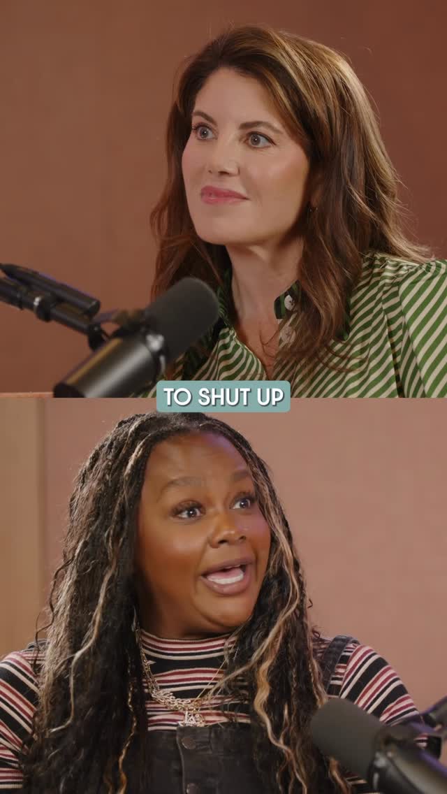 Instagram post by @monica_lewinsky for Wondery. Caption reads: Don’t you dare make @nicolebyer feel like your....
