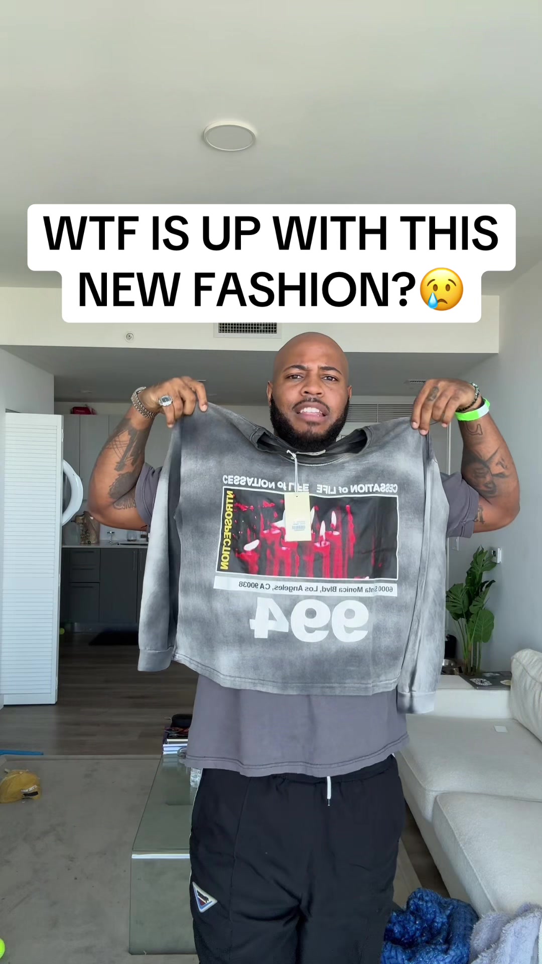 TikTok post by @big1500.reviews for Culture Kings. Caption reads: [...] #fashiontiktok #unboxing #@Culture Kings.