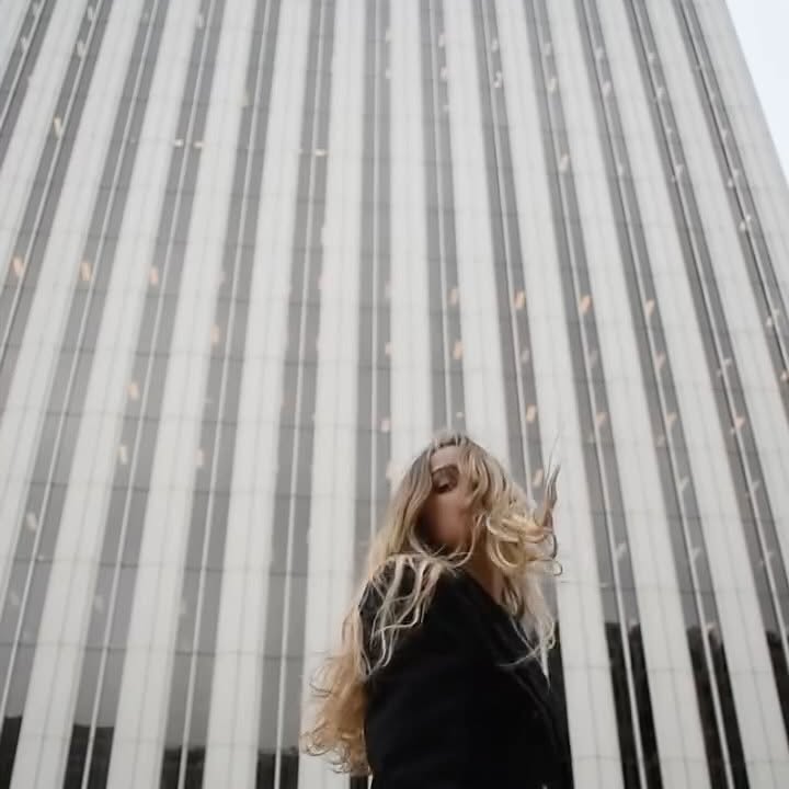 Instagram post by @eiderpaskual for DKNY. Caption reads: publi. city power, energetic essence ☆ 
@dkny....