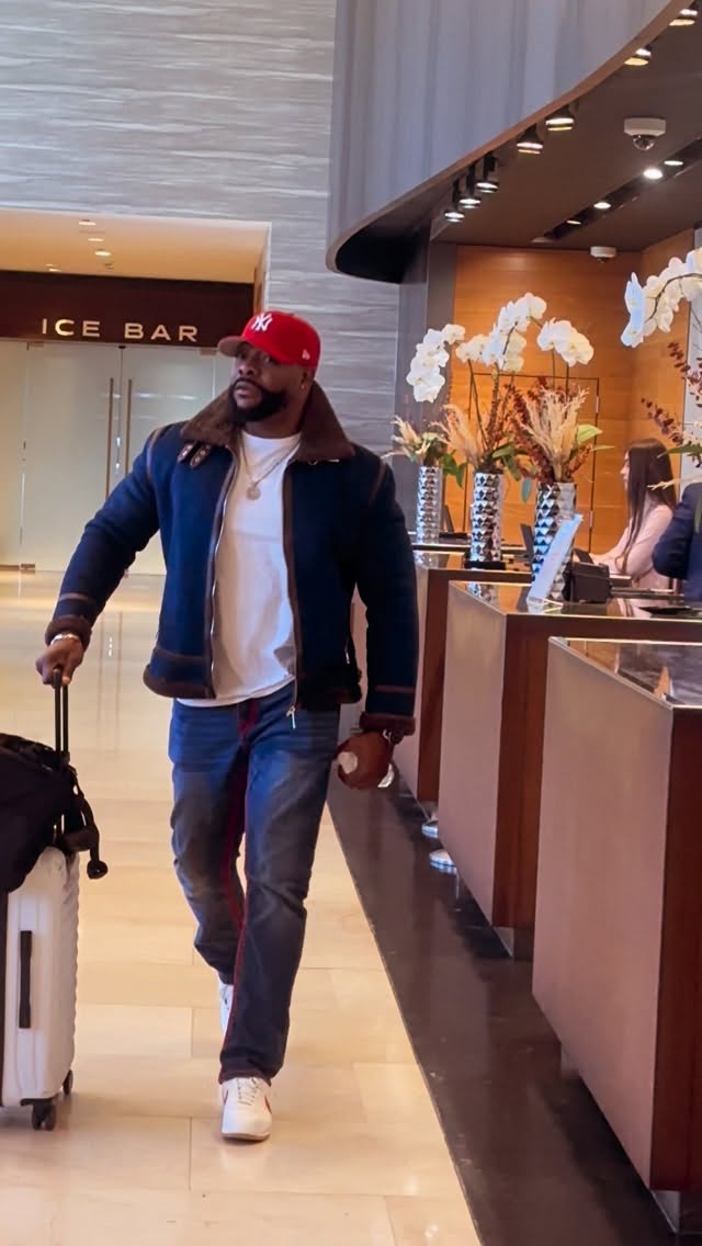 Instagram post by @iamnino_b for True Religion. Caption reads: I Keep it moving ♠️
Maka 🦍.