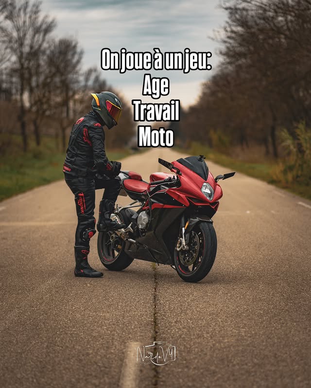 Instagram post by @nardo_v4 for Furygan. Caption reads: [...] you ? Équipement ⬇️ 🎩 agv pista 🕴️Furygan....