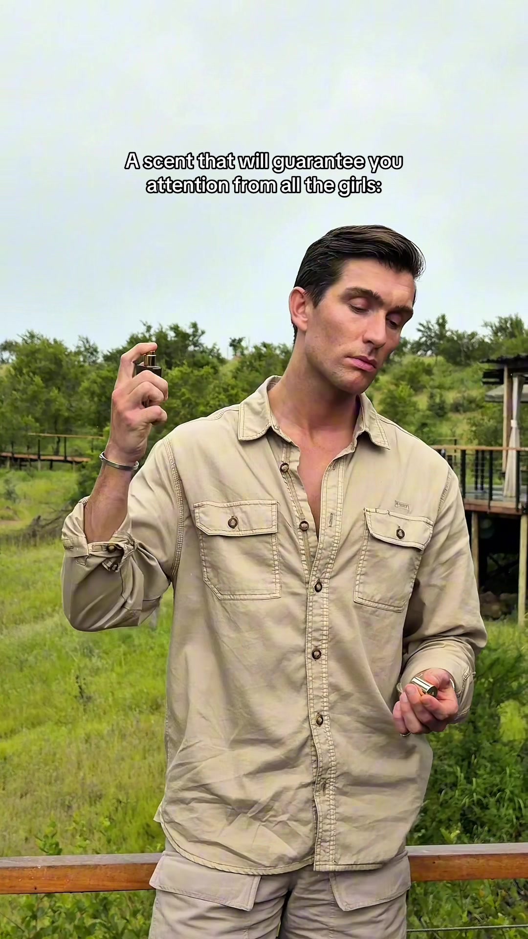 TikTok post by @williamjwade for Memo Paris. Caption reads: Trust me it works @memoparisofficial  Where the....