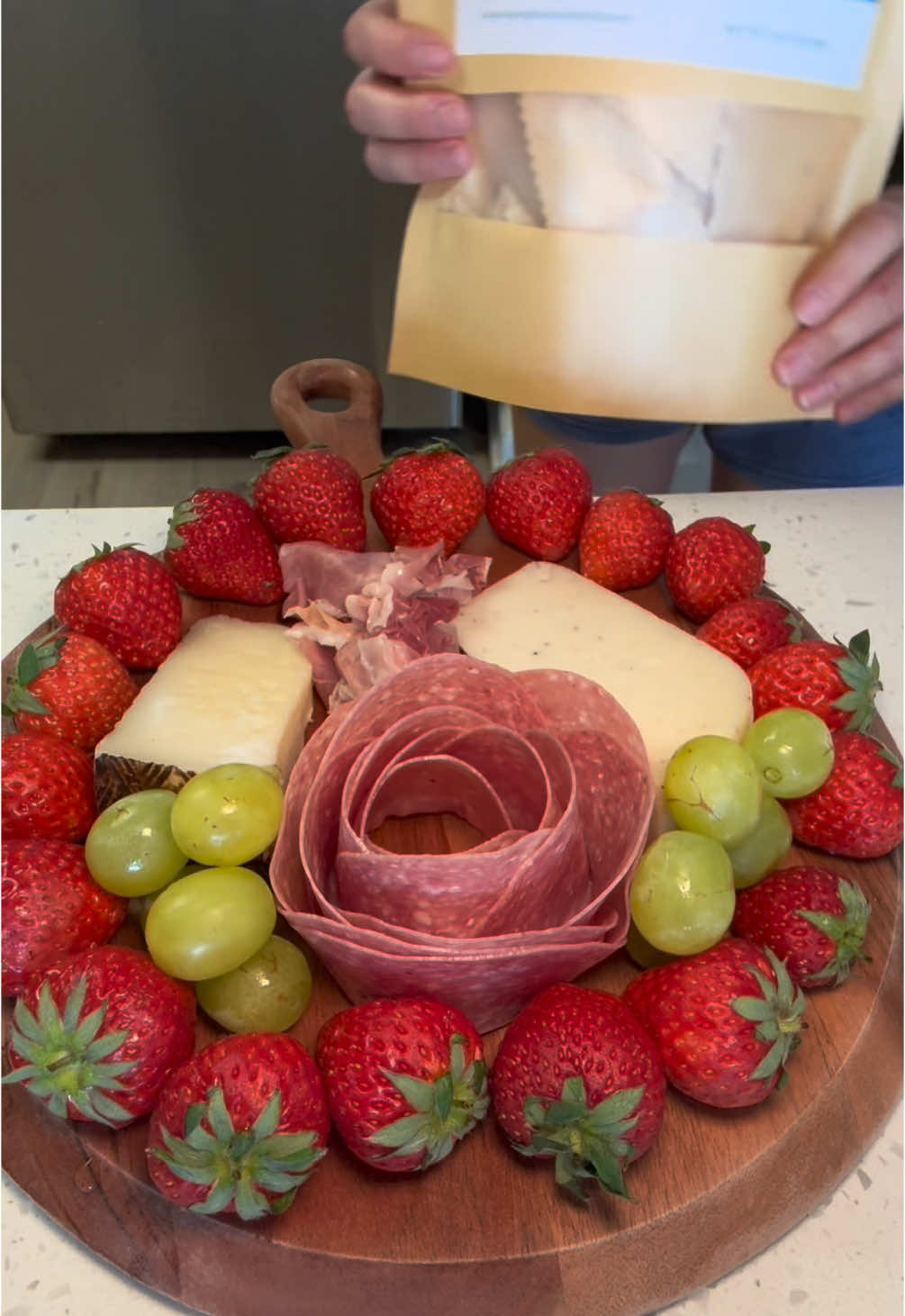 TikTok post by @slothgirl__ for Oishii. Caption reads: @Oishii strawberries are the perfect way to....