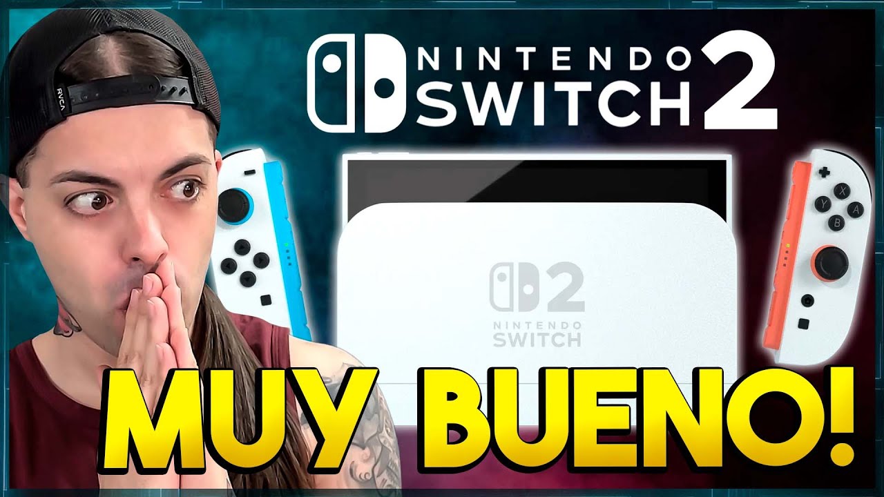 YouTube post by @BehindtheGames for Instant Gaming. Caption reads: New Nintendo Switch 2 variants are coming very....