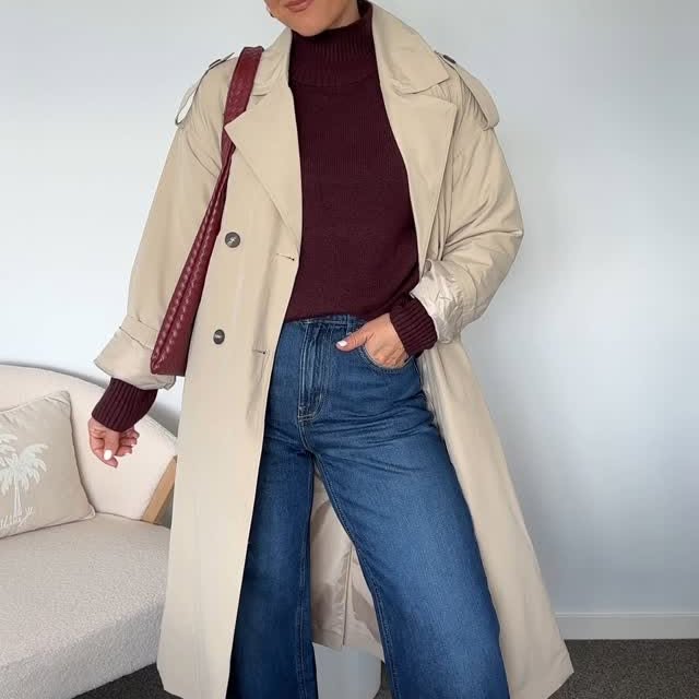 Instagram post by @i.am.jenna_ for Kmart. Caption reads: Winter is all about cozy layers keeping us warm &....