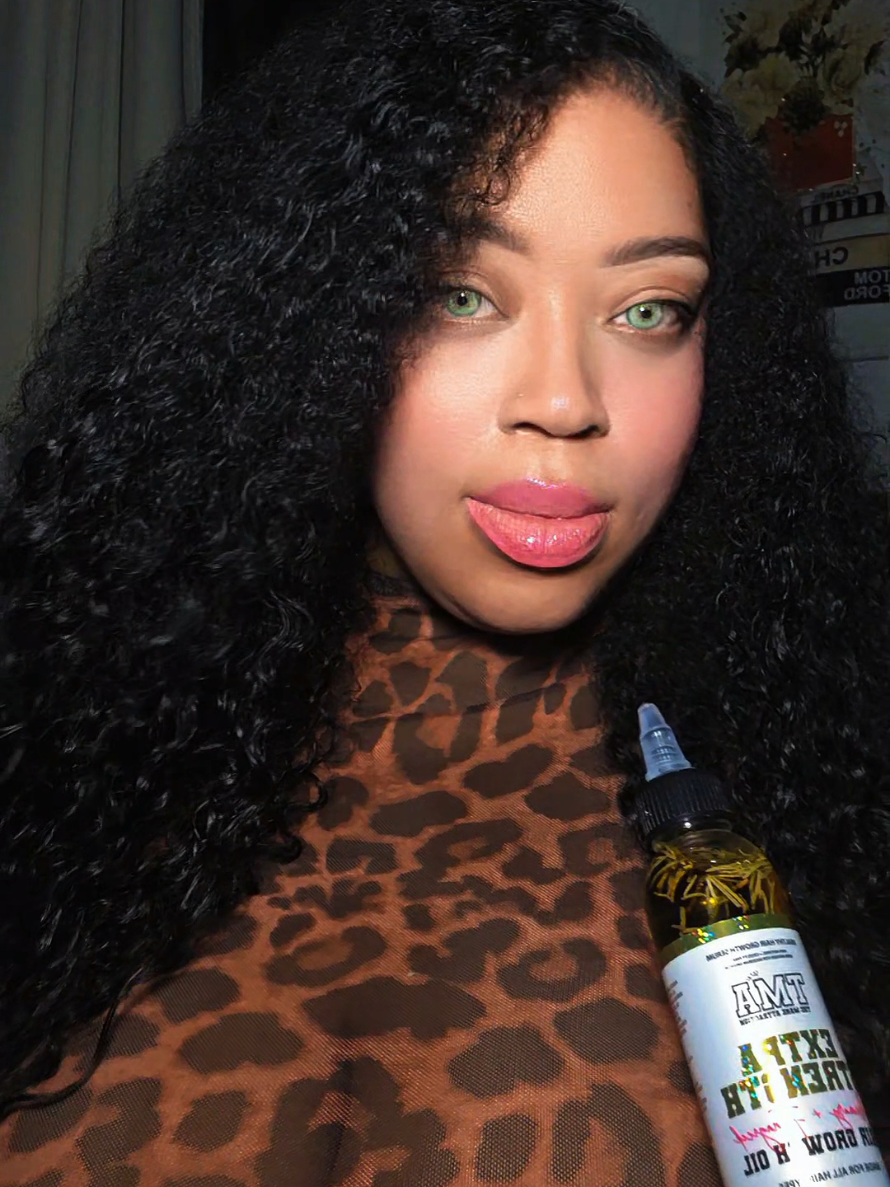 TikTok post by @rosegoldz100 for The Mane Attraction. Caption reads: @The Mane Attraction #fyp #naturalhair....