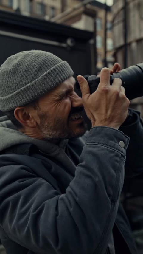 Instagram post by @shortstache for Hasselblad. Caption reads: Snuck in a late afternoon session with the....