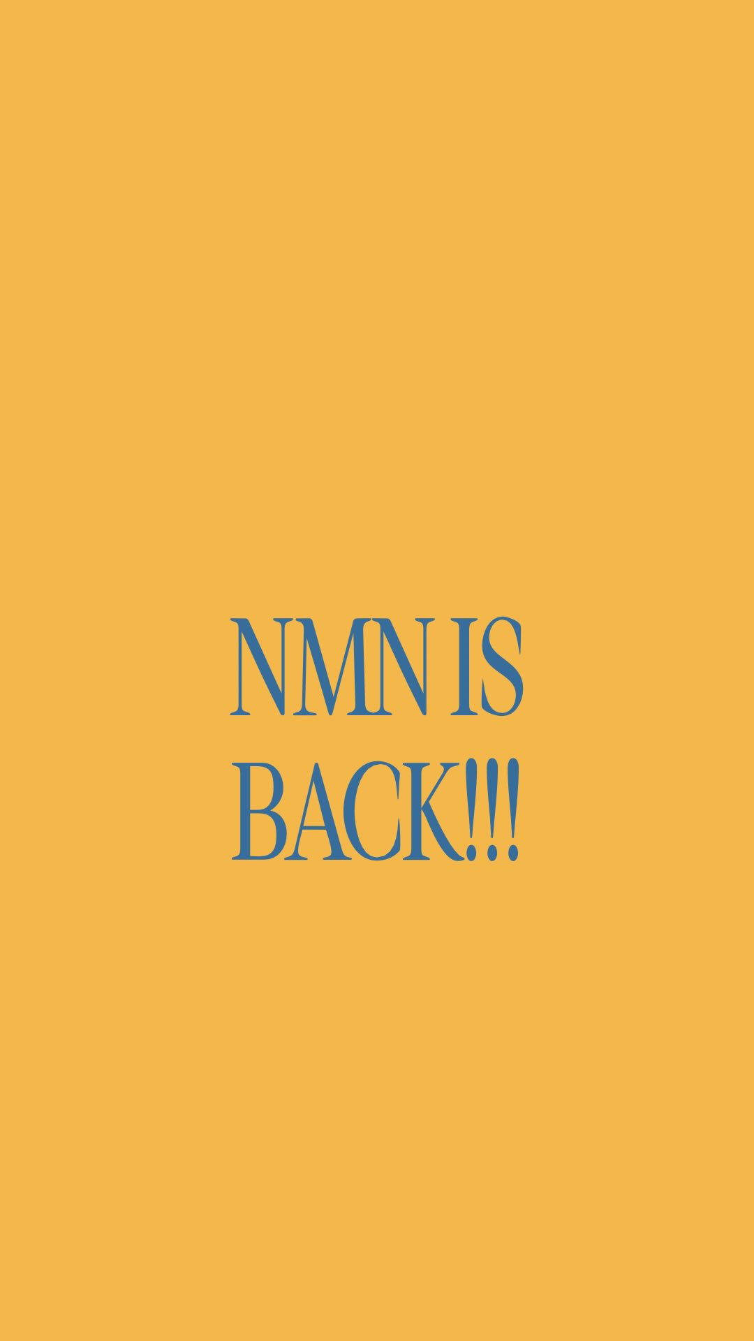 Instagram post by @philsmypharmacist for iHerb. Caption reads: NMN is back over the counter! Most people think....