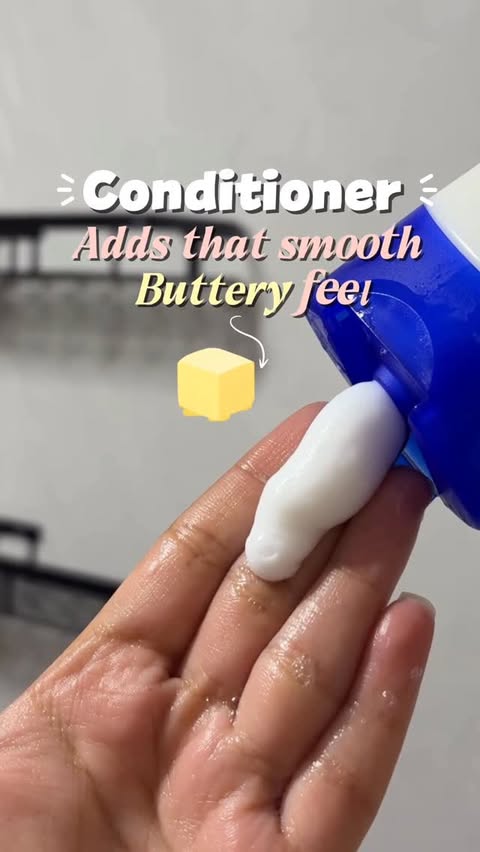 Instagram post by @harshieesthetic for BBlunt. Caption reads: My hair has been acting up lately because of the....