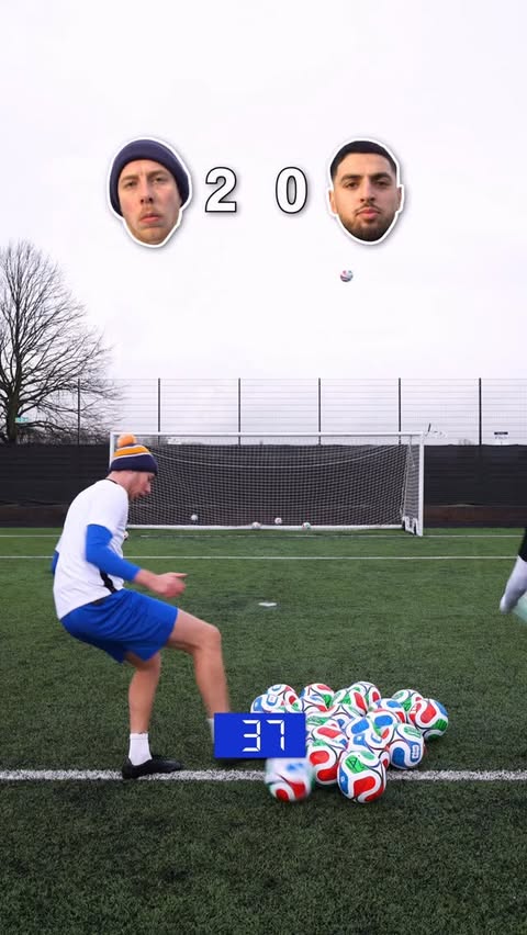 Instagram post by @calfreezy for Visa. Caption reads: [...] to go until the FIFA World Cup 2026, @visauk....