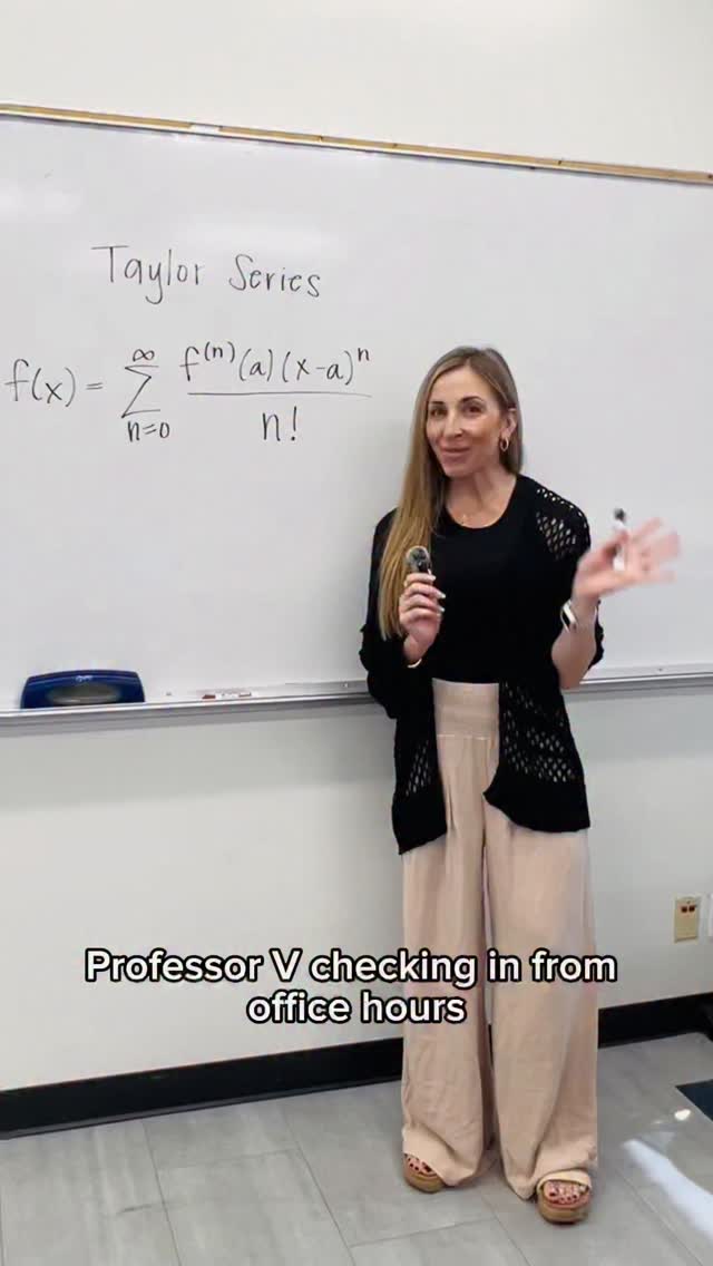 Instagram post by @mathwithprofessorv for Brilliant.org. Caption reads: [...] When a topic feels overwhelming, use....