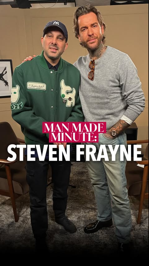 Instagram post by @manmadepod for M&M’S. Caption reads: Steven Frayne in the hot seat for the Man Made....