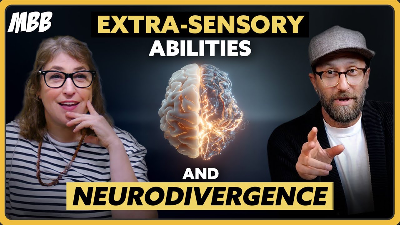 YouTube post by @MayimBialik for from Our Place. Caption reads: 20 Signs You’re NEURODIVERGENT & How to Unlock....