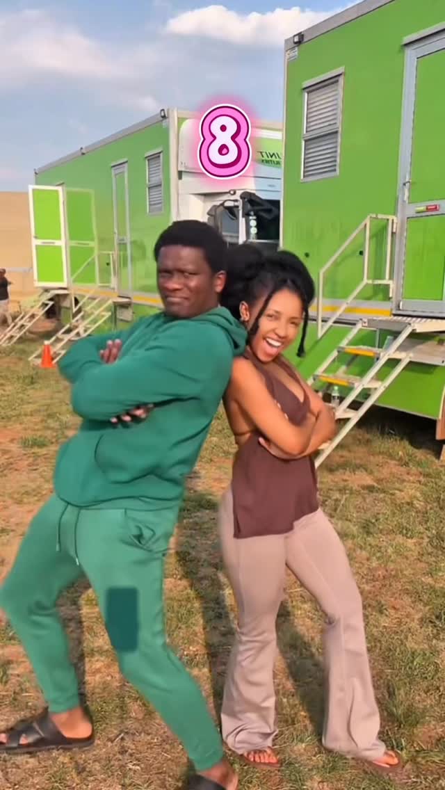 Instagram post by @zazi.kunene for Always Africa. Caption reads: Recreate this dance challenge, use this sound and....