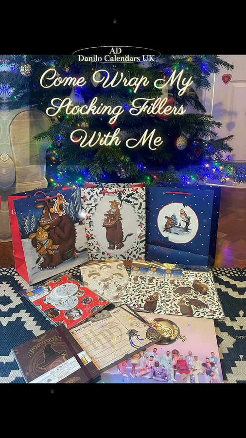 Instagram post by @canyon_accessories for Danilo Calendars. Caption reads: [...] with me 🎁 #ad Huge thank you to....