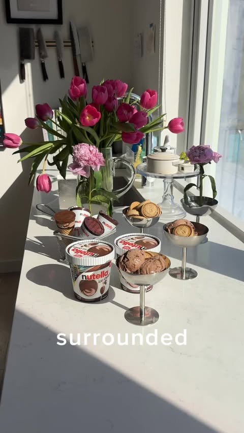 Instagram post by @ryannordheimer for Nutella. Caption reads: [...] cream 🍫 Okay I finally tried the NEW....