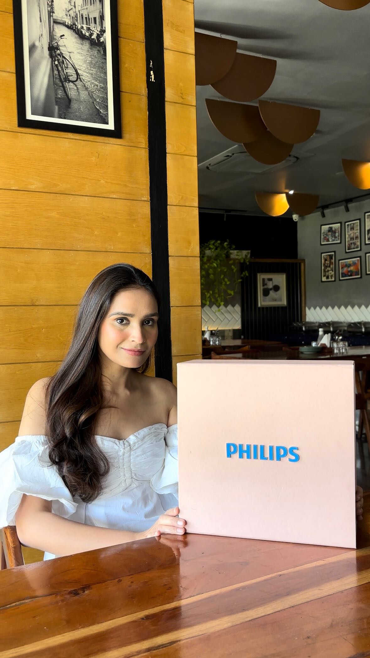 Instagram post by @audacious_apoorva for Philips News. Caption reads: Tired of bad hair days?

Style all hair types with....