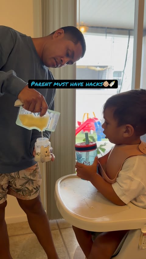 Instagram post by @bloomingparenthood for Momcozy. Caption reads: [...] with code LOPEZFAM10. #bottlewarmer #momcozy....