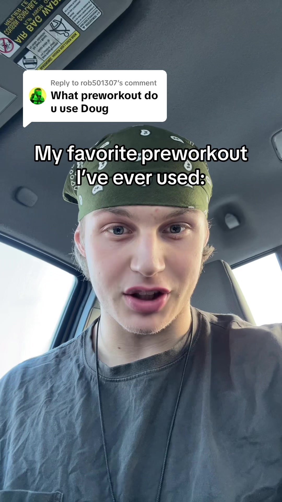 TikTok post by @lyric_hermanson for Ekkovision. Caption reads: [...] to @rob501307 code LYRIC or DOUG....