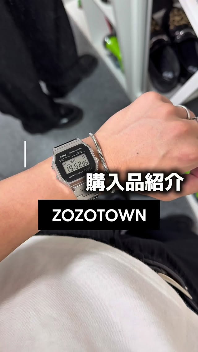 Instagram post by @i__am.yu for Daniel Wellington. Caption reads: ZOZOTOWN購入品紹介！👀✨
シルバーブレス愛用決定🫶

@zozotown....