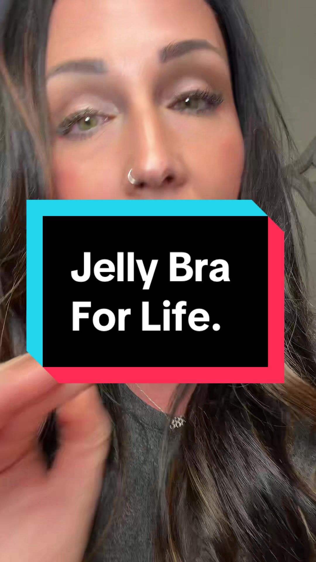 TikTok post by @theholisticsoulrn for Soft Intention. Caption reads: I GAVE up on Jelly Bras- I hated them. I tried....